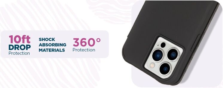 Защитный чехол Case-Mate Karat with MagSafe для Apple iPhone 14 Plus (CM049252) - Onyx: фото 9 из 10
