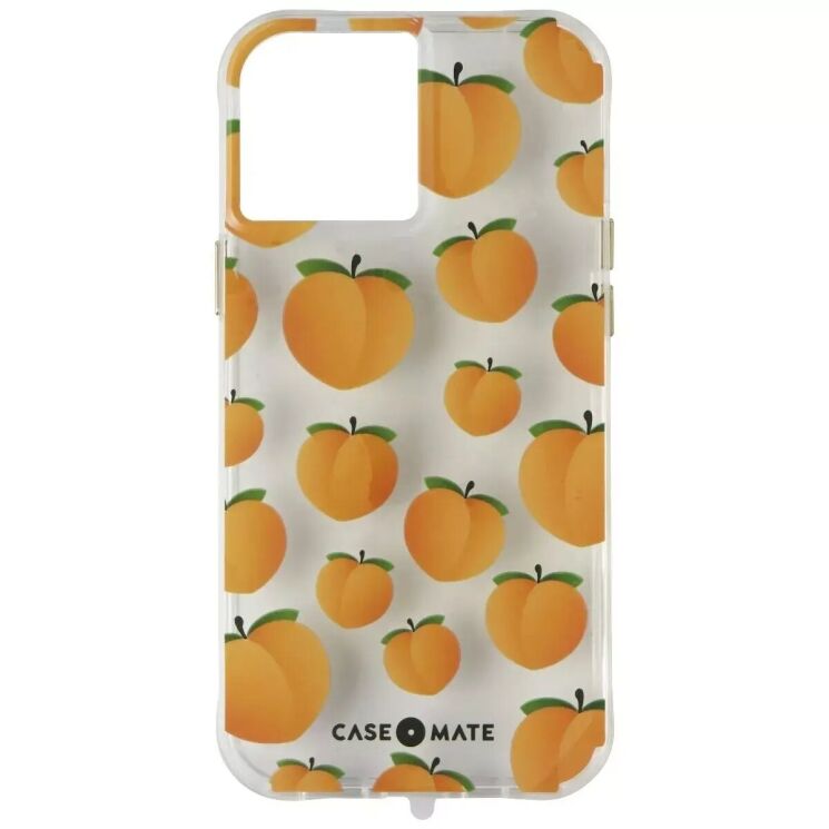 Защитный чехол Case-Mate Tough Prints для Apple iPhone 12 / 12 Pro (CM047214) - Just Peachy: фото 1 из 3