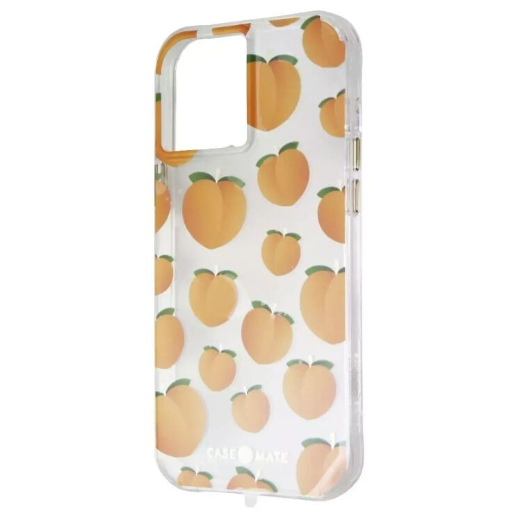 Защитный чехол Case-Mate Tough Prints для Apple iPhone 12 / 12 Pro (CM047214) - Just Peachy: фото 2 из 3