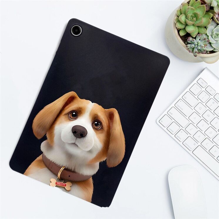 Захисний чохол Deexe Animal Series для Samsung Galaxy Tab A9 Plus (X210/216) - Harrier Beagle: фото 3 з 5