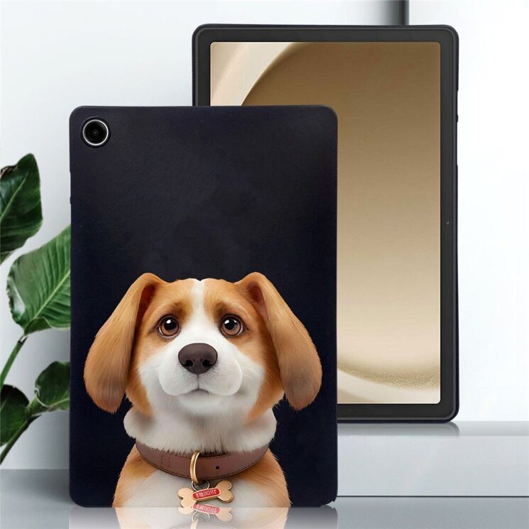 Захисний чохол Deexe Animal Series для Samsung Galaxy Tab A9 Plus (X210/216) - Harrier Beagle: фото 2 з 5