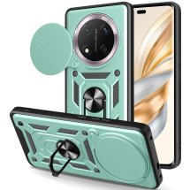 Защитный чехол Deexe Armor Shield для Honor Magic 7 Lite - Green: фото 1 из 9