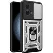 Защитный чехол Deexe Armor Shield для Motorola Edge 50 Fusion - Silver (354239S)