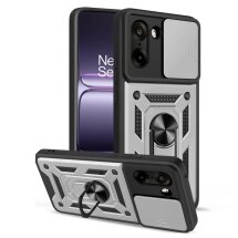 Захисний чохол Deexe Armor Shield для OnePlus Nord CE 5 / Ace 5 Racing - Silver: фото 1 з 9