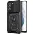 Защитный чехол Deexe Armor Shield для Samsung Galaxy S21 FE (G990) - Black: фото 1 из 7