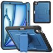 Защитный чехол Deexe Armor Stand для Apple iPad Air 11 M3/M2 (2025/2024) - Navy Blue (354633NB)