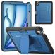 Защитный чехол Deexe Armor Stand для Apple iPad Air 11 M3/M2 (2025/2024) - Navy Blue (354633NB). Фото 1 из 11