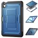 Защитный чехол Deexe Armor Stand для Apple iPad Air 11 M3/M2 (2025/2024) - Navy Blue (354633NB). Фото 3 из 11