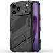 Захисний чохол Deexe Bibercas для Apple iPhone 17 Pro Max - Black (387416B). Фото 1 з 6