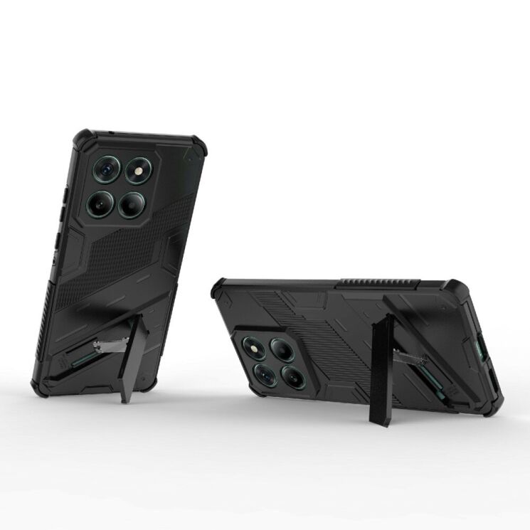 Защитный чехол Deexe Bibercas для Motorola Edge 60 Fusion - Black: фото 3 из 7