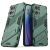 Захисний чохол Deexe Bibercas для OPPO Reno 7 Pro - Green: фото 1 з 8