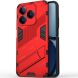 Защитный чехол Deexe Bibercas для Realme C63 / C61 - Red (359710R). Фото 2 из 8