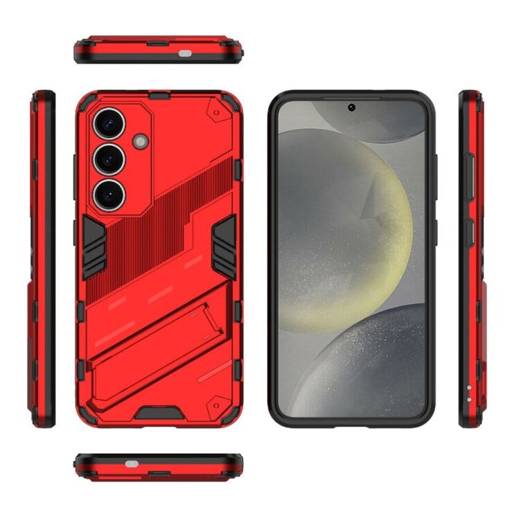 Защитный чехол Deexe Bibercas для Samsung Galaxy A56 (A566) - Red: фото 6 из 7