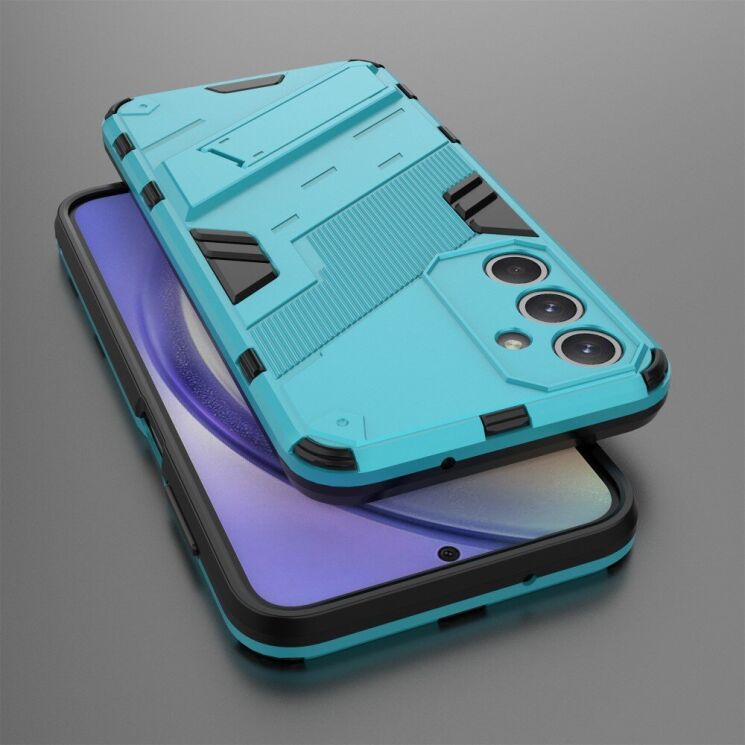 Защитный чехол Deexe Bibercas для Samsung Galaxy M35 (M356) - Baby Blue: фото 5 из 6