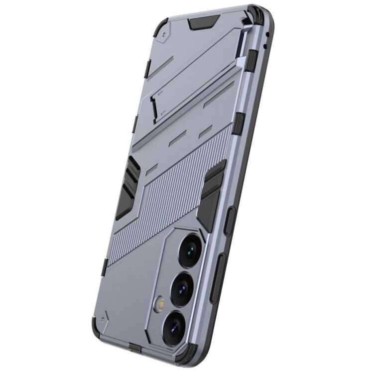 Захисний чохол Deexe Bibercas для Samsung Galaxy S24 Plus - Dark Blue: фото 3 з 6