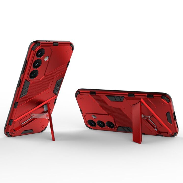 Защитный чехол Deexe Bibercas для Samsung Galaxy S24 - Red: фото 2 из 6