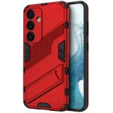 Захисний чохол Deexe Bibercas для Samsung Galaxy S24 - Red (343512R)