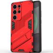 Защитный чехол Deexe Bibercas для Samsung Galaxy S25 Ultra (S938) - Red (372223R)