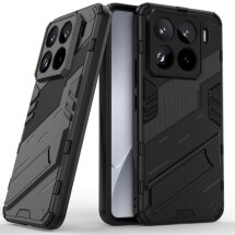 Защитный чехол Deexe Bibercas для Xiaomi 15 Pro - Black: фото 1 из 7