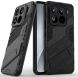 Захисний чохол Deexe Bibercas для Xiaomi 15 Pro - Black (371121B). Фото 1 з 7