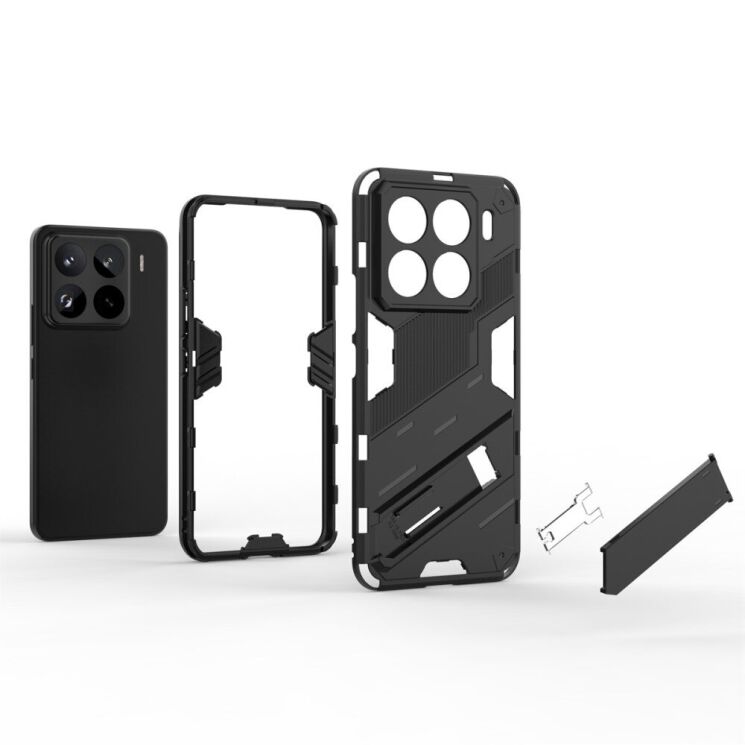 Захисний чохол Deexe Bibercas для Xiaomi 15 Pro - White: фото 7 з 7