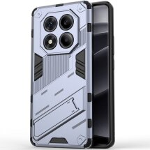 Защитный чехол Deexe Bibercas для Xiaomi Redmi Note 14 Pro - Grey: фото 1 из 6
