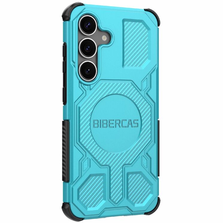 Защитный чехол Deexe Bibercas J-16 Series для Samsung Galaxy S25 (S931) - Baby Blue: фото 3 из 6