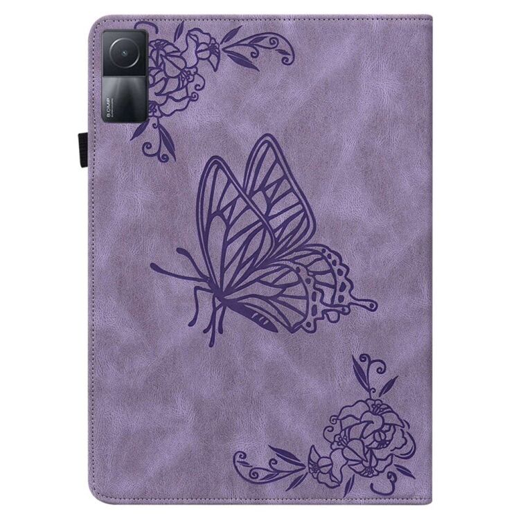 Защитный чехол Deexe Butterfly для Xiaomi Redmi Pad - Purple: фото 6 из 6