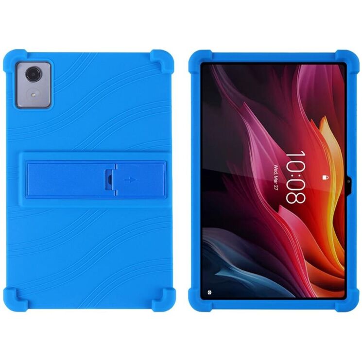 Защитный чехол Deexe Color AirBag для Lenovo Tab K11 Plus - Dark Blue: фото 1 из 13