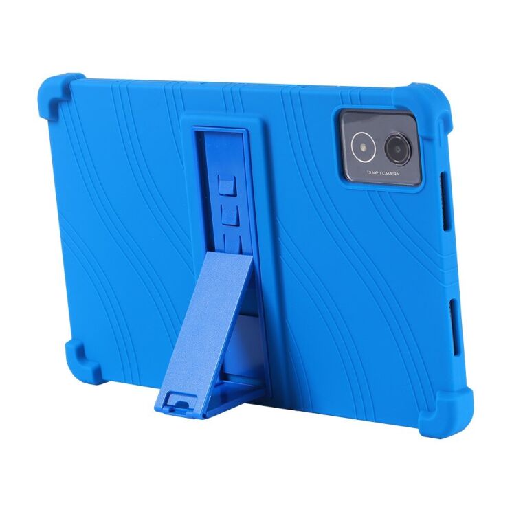 Защитный чехол Deexe Color AirBag для Lenovo Tab K11 Plus - Dark Blue: фото 3 из 13