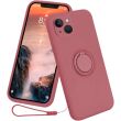 Защитный чехол Deexe Color Shell для Apple iPhone 15 - Red (329561R)