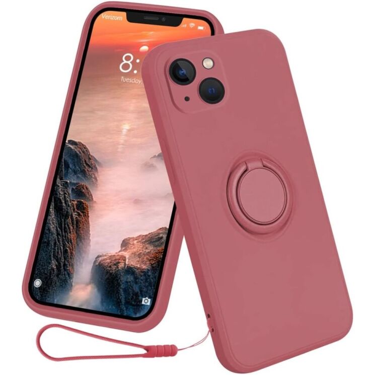 Защитный чехол Deexe Color Shell для Apple iPhone 15 - Red: фото 1 из 7