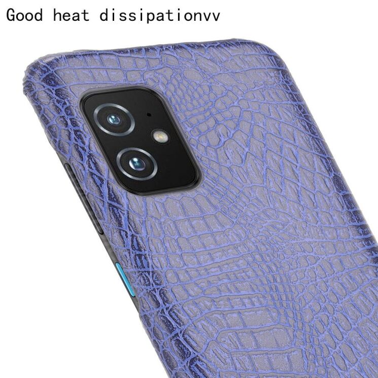 Захисний чохол Deexe Croco Style для ASUS Zenfone 8 (ZS590KS) - Red: фото 6 з 6