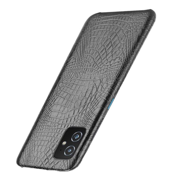 Захисний чохол Deexe Croco Style для ASUS Zenfone 8 (ZS590KS) - Black: фото 2 з 6