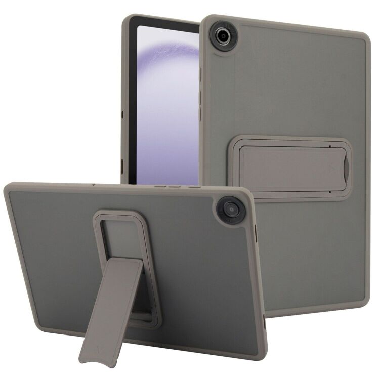 Захисний чохол Deexe Crystal Kickstand для Samsung Galaxy Tab A11 Plus (X230/236) - Grey (401623H) Захисний чохол Deexe Crystal Kickstand для Samsung Galaxy Tab A11 Plus (X230/236) - Grey: фото 1 з 10