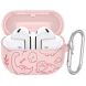 Защитный чехол Deexe Dinosaur Design для Samsung Galaxy Buds 3 / Buds 3 Pro - Light Pink (360912LP). Фото 1 из 7