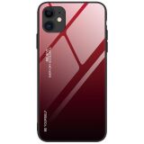 Захисний чохол Deexe Gradient Color для Apple iPhone 12 / iPhone 12 Pro - Red / Black (253942RB)