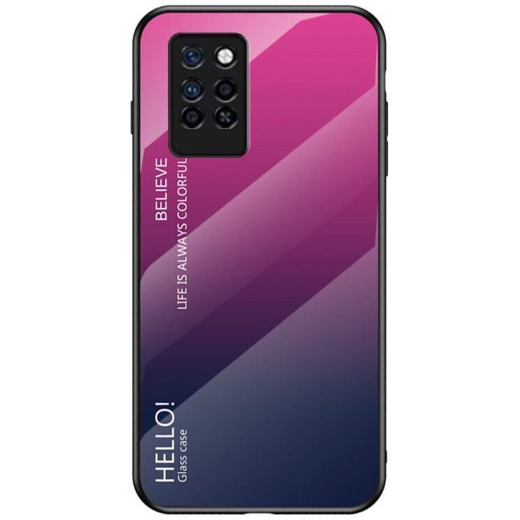 Защитный чехол Deexe Gradient Color для Infinix Note 10 Pro (X695C) - Rose: фото 1 из 6