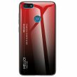 Защитный чехол Deexe Gradient Color для Motorola Moto E6 Play (XT2029) - Red / Black (190007RB)