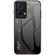 Защитный чехол Deexe Gradient Color для Motorola Moto G85 - Black / Grey (357050BH)