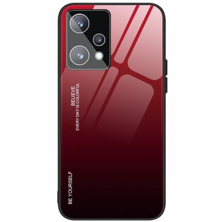 Защитный чехол Deexe Gradient Color для Realme 9 Pro - Red / Black: фото 1 из 8
