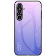 Защитный чехол Deexe Gradient Color для Samsung Galaxy S24 - Pink / Purple (343567PV)