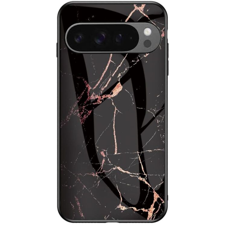 Защитный чехол Deexe Gradient Pattern для Google Pixel 9 Pro XL - Black / Gold: фото 1 из 9