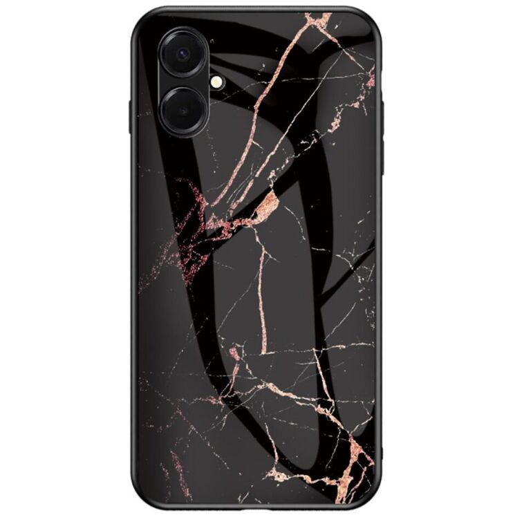 Захисний чохол Deexe Gradient Pattern для Samsung Galaxy A07 (A075) - Gold / Black: фото 1 з 9