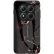 Защитный чехол Deexe Gradient Pattern для Xiaomi Redmi Note 14 Pro 5G / Poco X7 - Black / Gold (373512BF). Фото 1 из 8