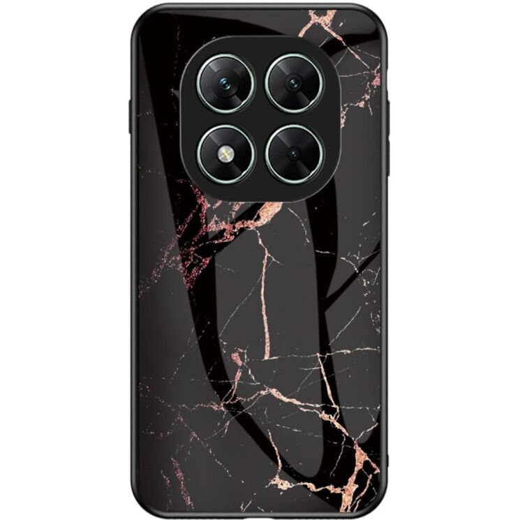 Защитный чехол Deexe Gradient Pattern для Xiaomi Redmi Note 14 Pro 5G / Poco X7 - Black / Gold: фото 1 из 8