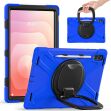 Защитный чехол Deexe Hand Grip для Samsung Galaxy Tab S12 Ultra / S11 Ultra (X930/X936) - Blue (435702L)