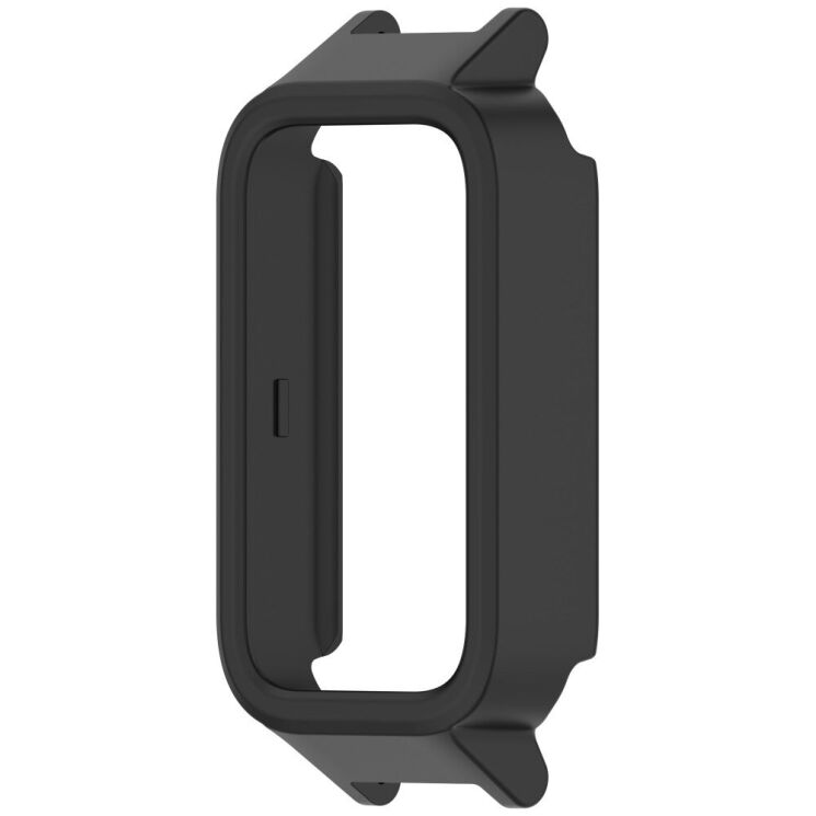 Защитный чехол Deexe Hard Frame для Xiaomi Mi Smart Band 9 Active / Redmi Band 3 - Matte Black: фото 2 из 7