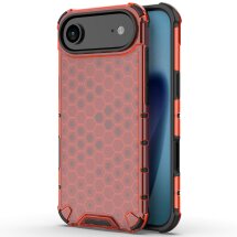 Захисний чохол Deexe Honeycomb Series для Apple iPhone 17 Air - Red: фото 1 з 6