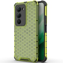 Защитный чехол Deexe Honeycomb Series для Xiaomi Redmi 15 - Green: фото 1 из 5